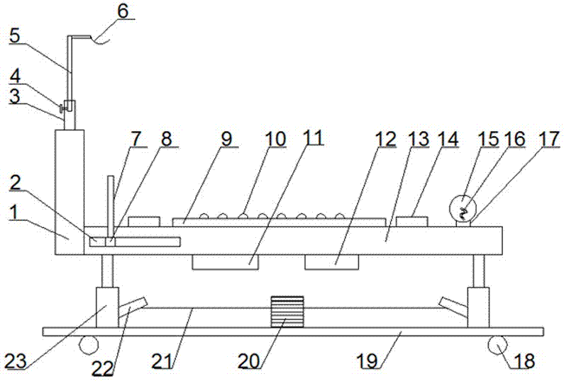 Rehabilitation nursing bed