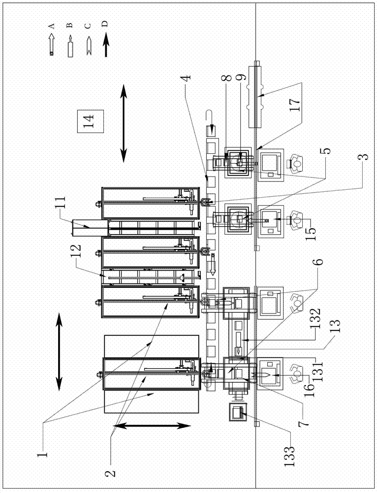 Full-automatic stack room