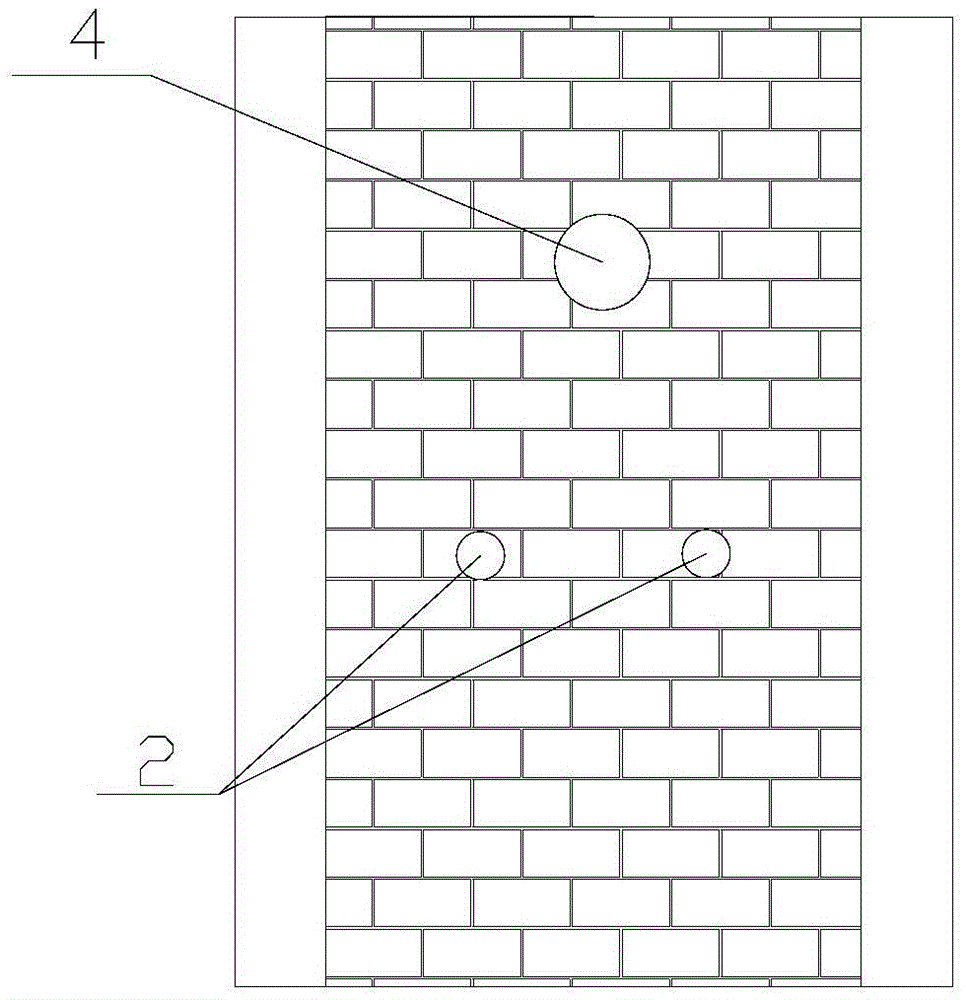 Glass substrate smelting furnace