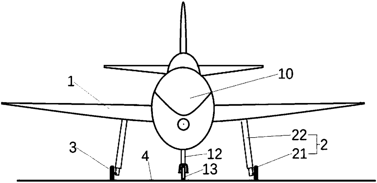 Ground motion-based fixed wing experience aircraft