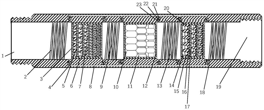 Ultra-dry carbon dioxide foam generating device for coiled tubing and application thereof