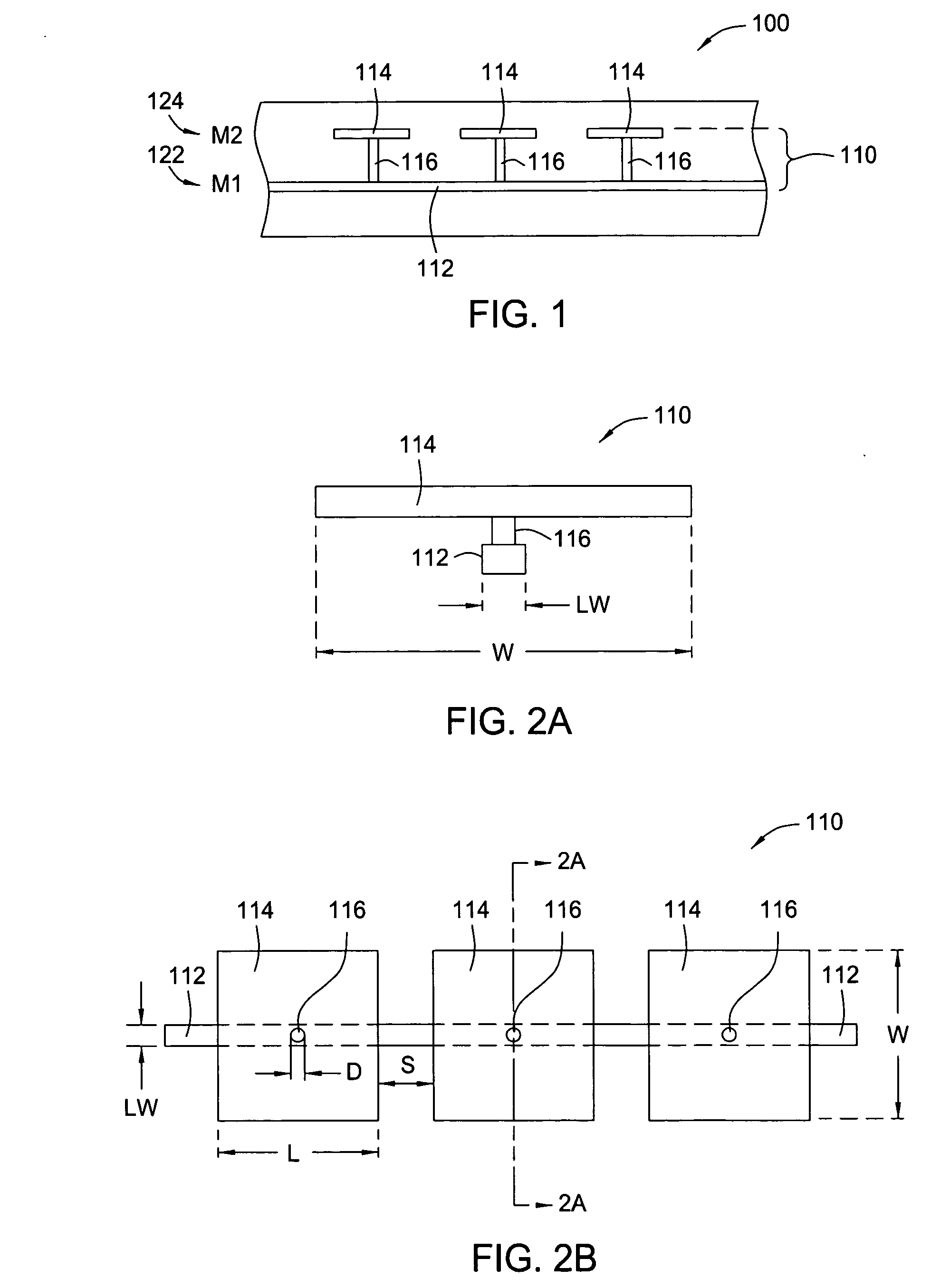 Test structure design for reliability test