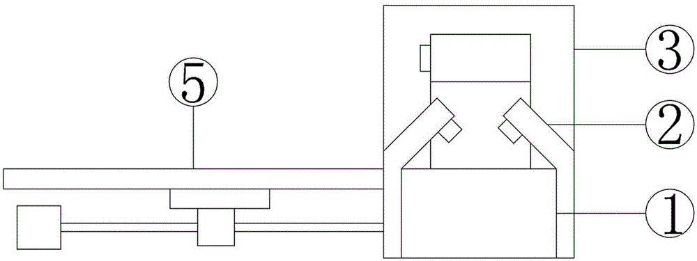 Mosaic turning-over and grasping machine