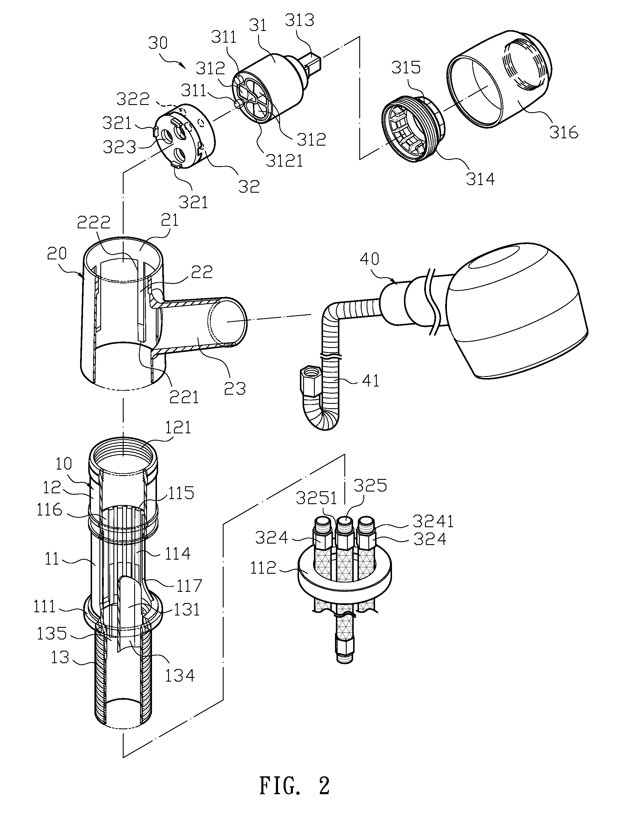 Faucet structure