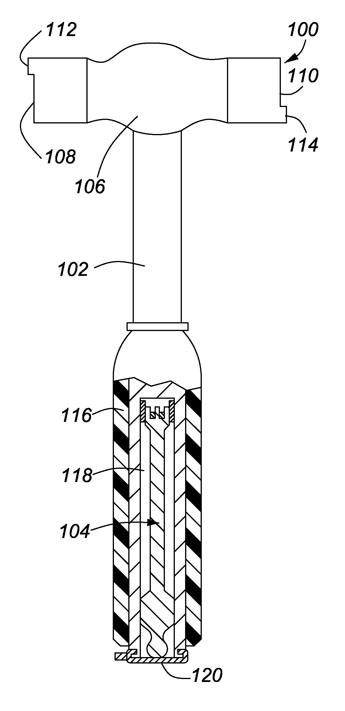 Siding hammer and attachments for converting a hammer to a siding hammer