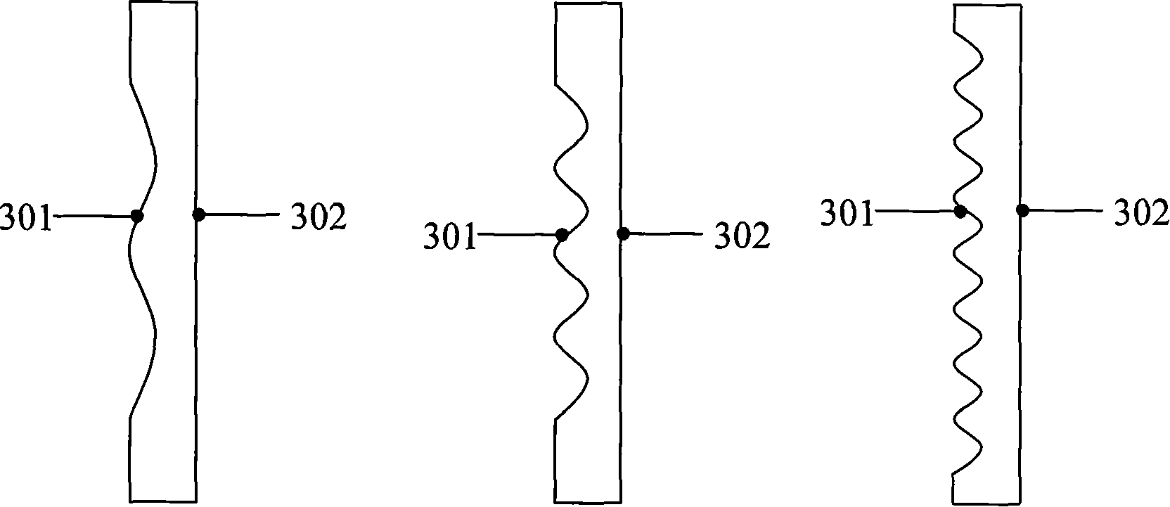 Radial cosine phase type axial multi-focus regulation system