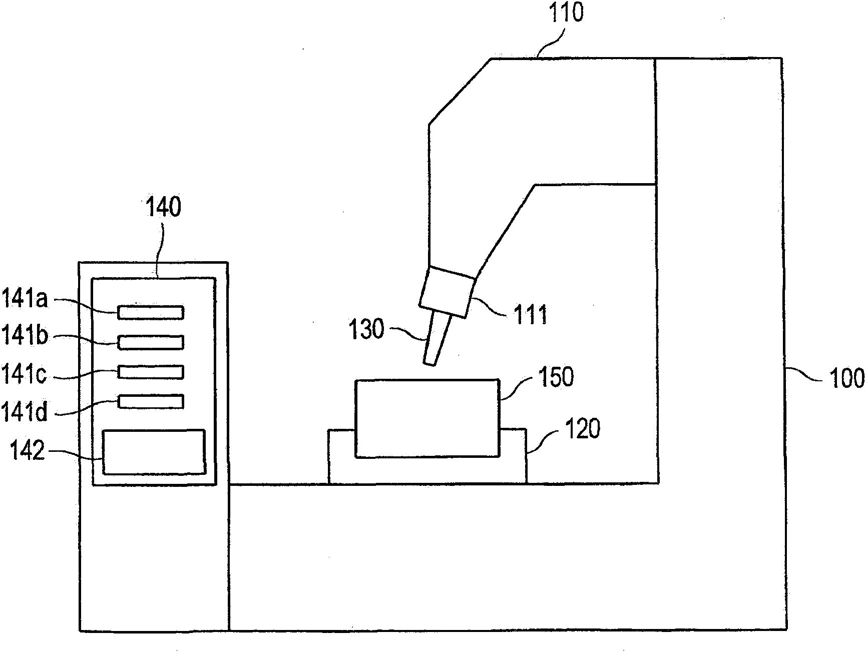 Method and device for generating control data for controlling cutter arranged on machine tool