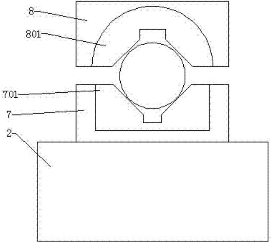 Deep hole drilling device for turning