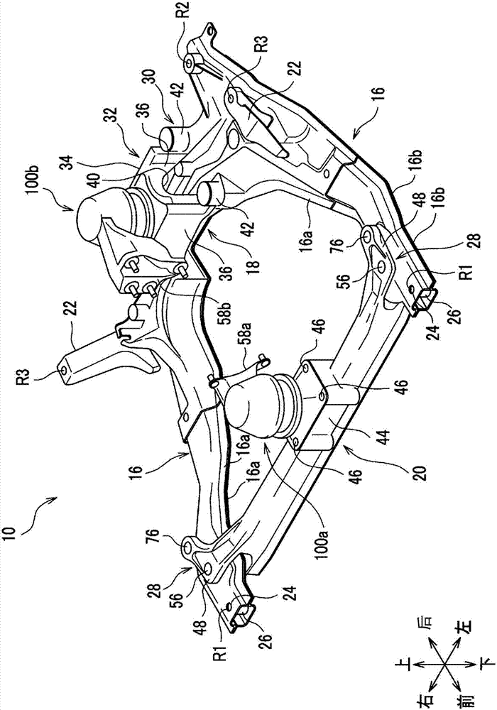 Subframe structure