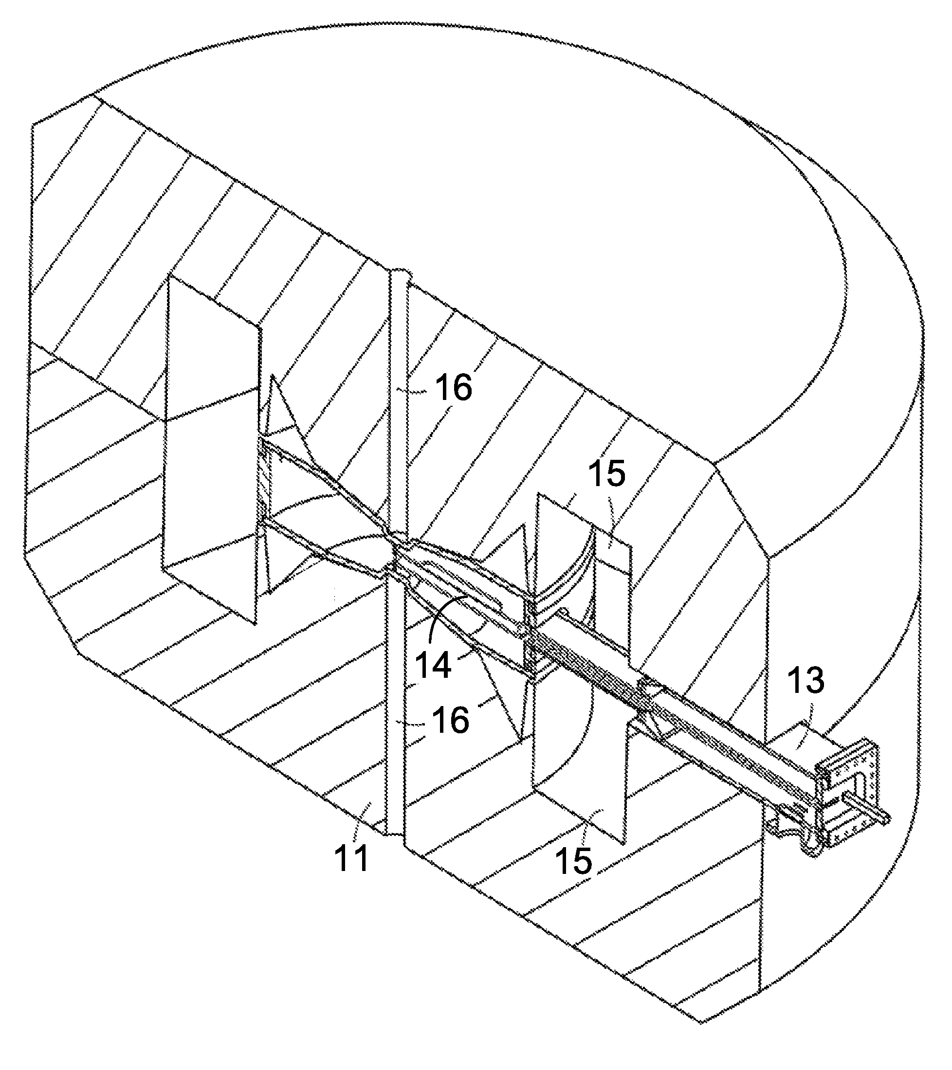 Compensated precessional beam extraction for cyclotrons