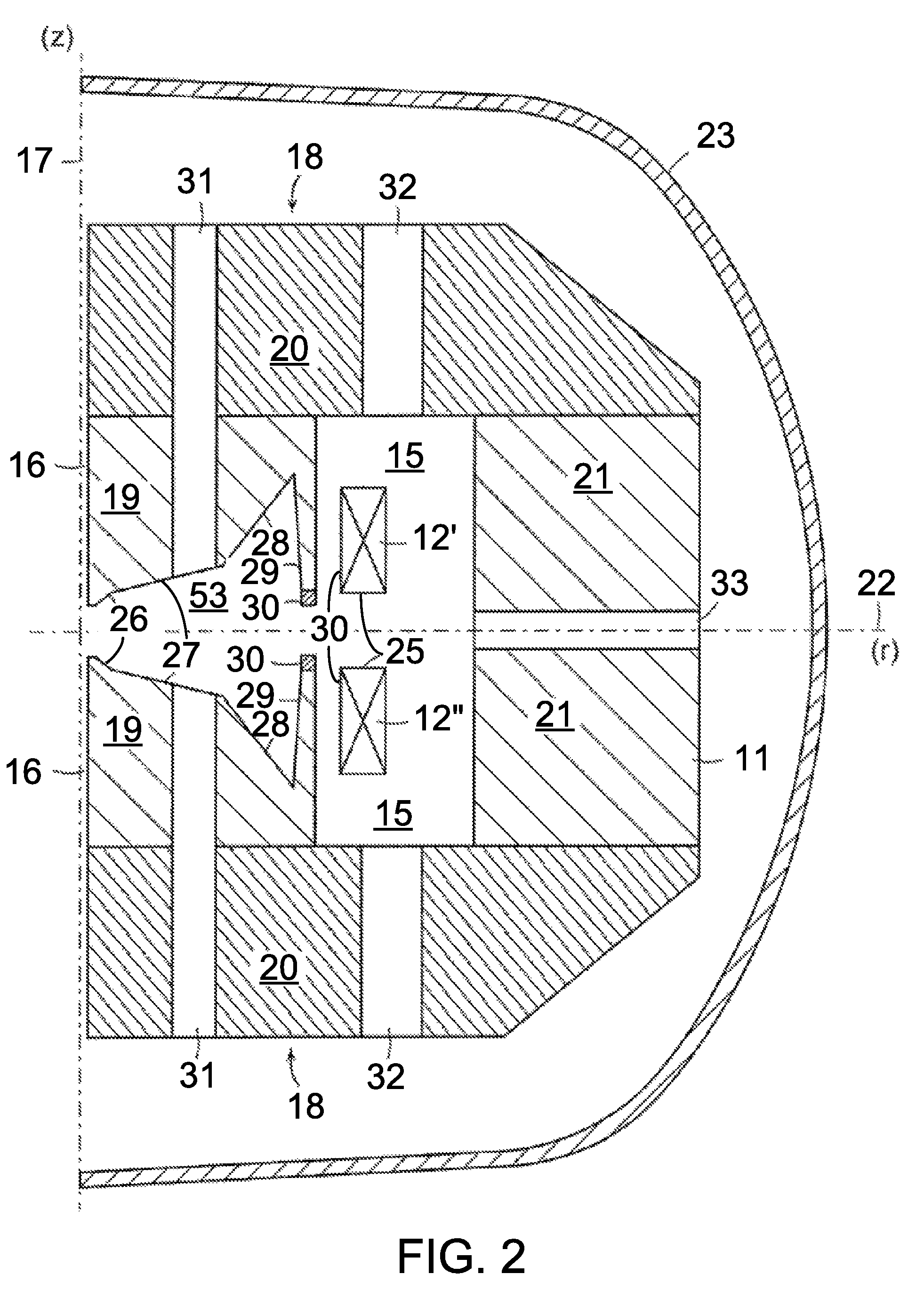 Compensated precessional beam extraction for cyclotrons