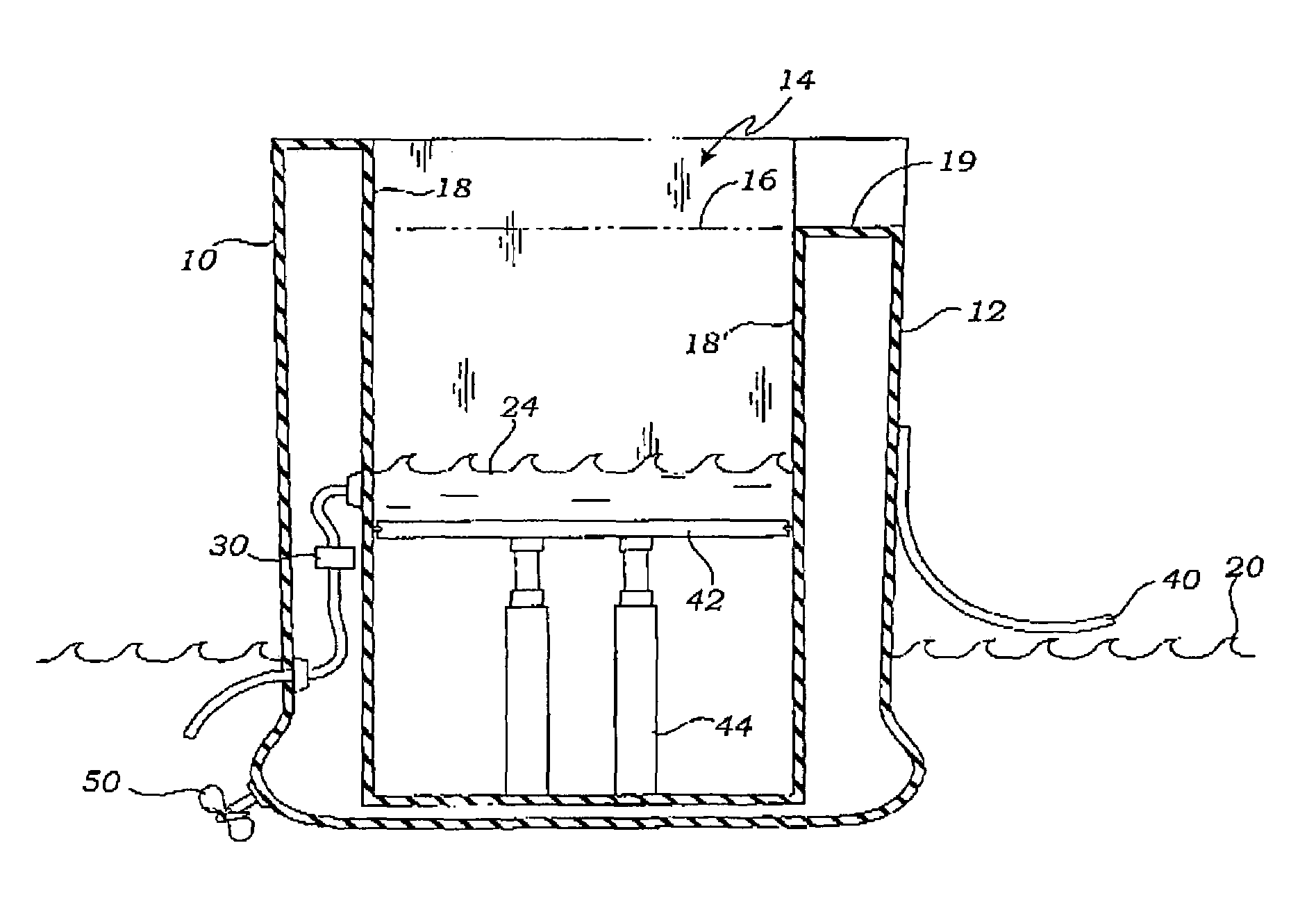 Floating wave making apparatus