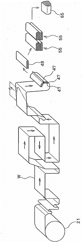 Printed matter production device