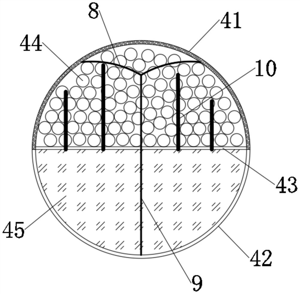 Humidity-control and heat-dissipation type aerial cable