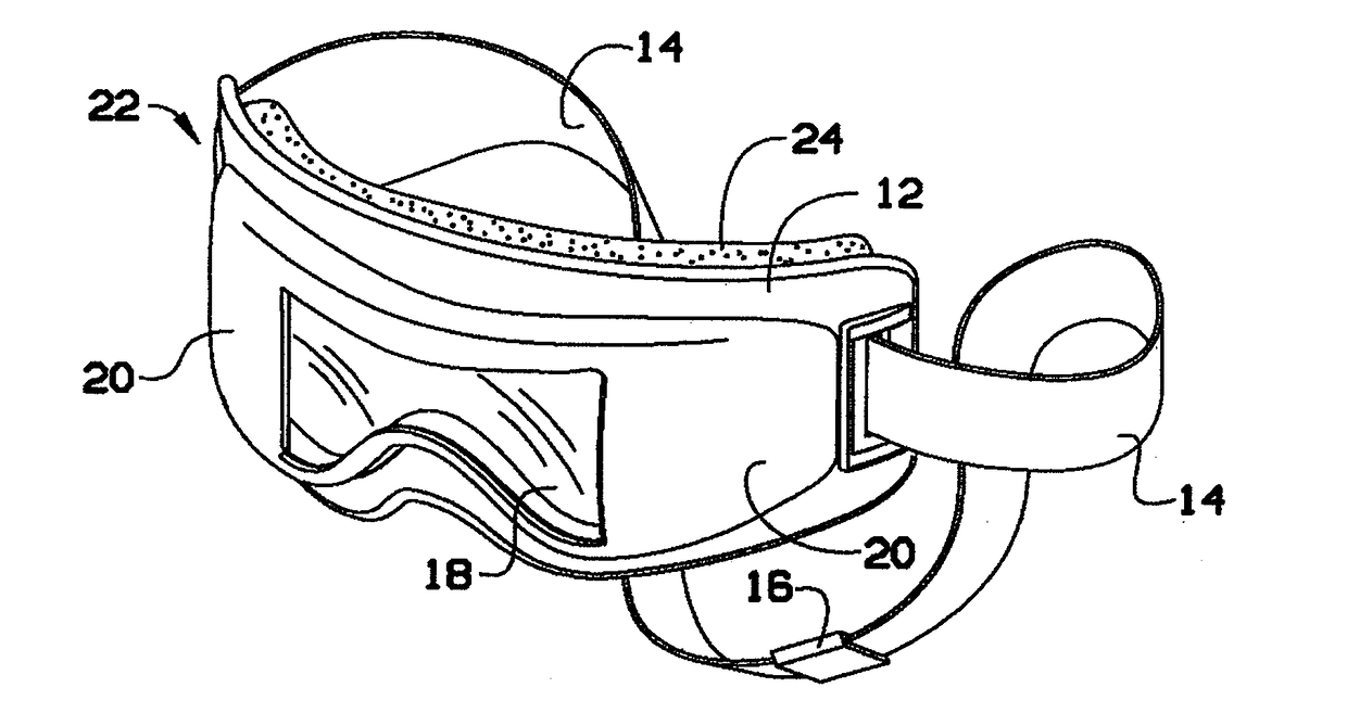 Goggles that eliminate a user's peripheral vision and enhance situational awareness while strengthening muscle memory