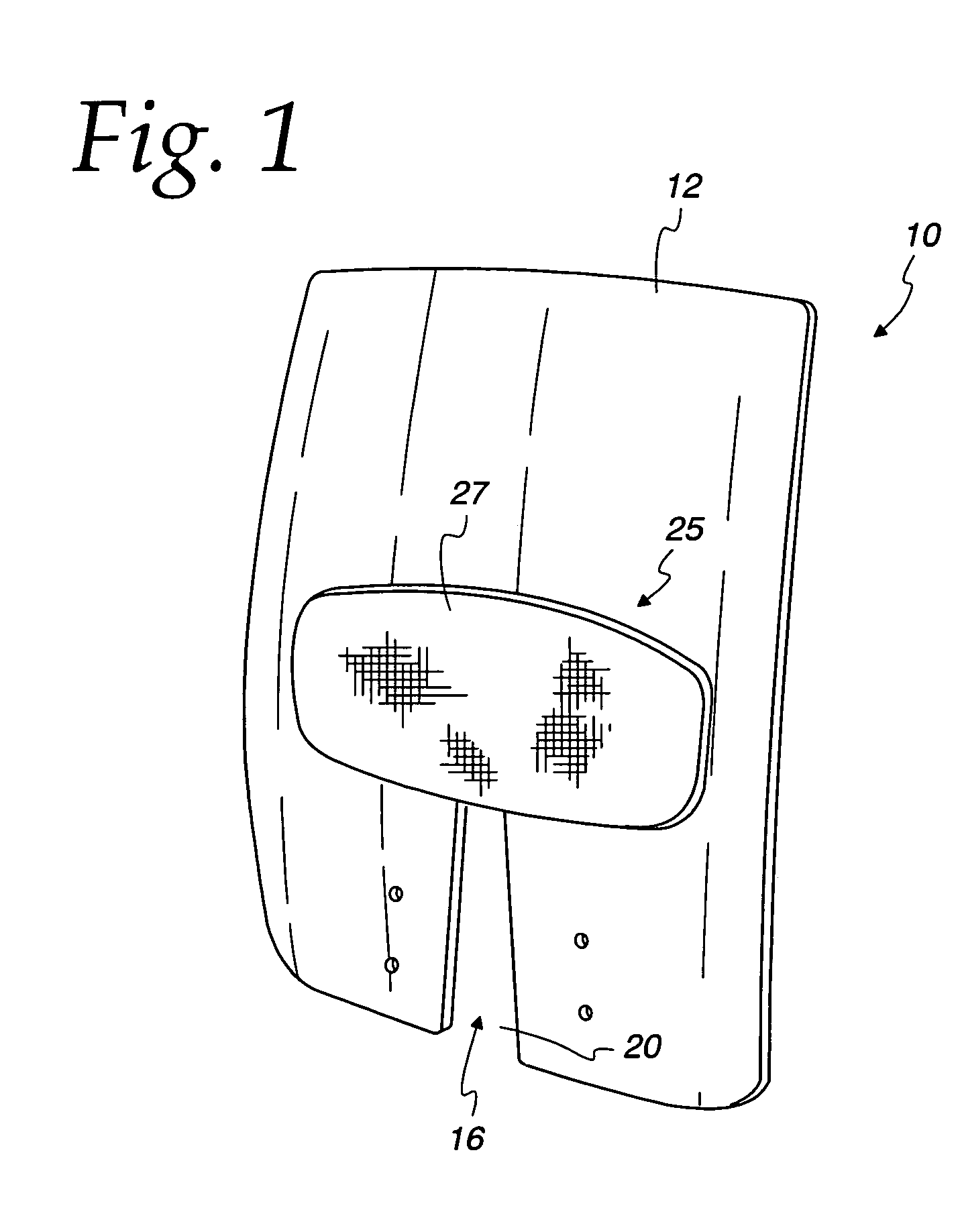 Chair with adjustable lumbar support