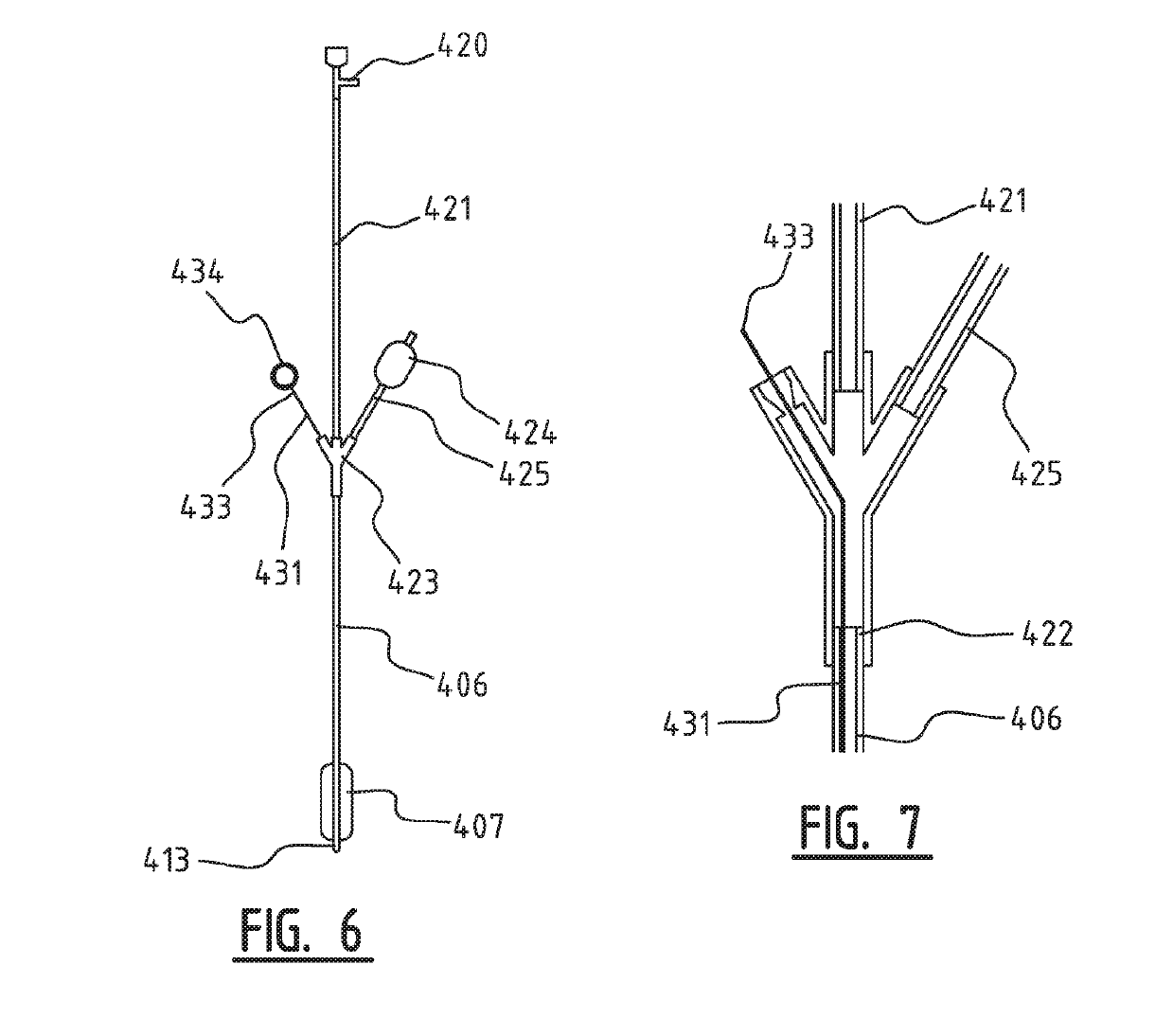 Improved system with an inflatable member for being arranged in the patient's respiratory tract