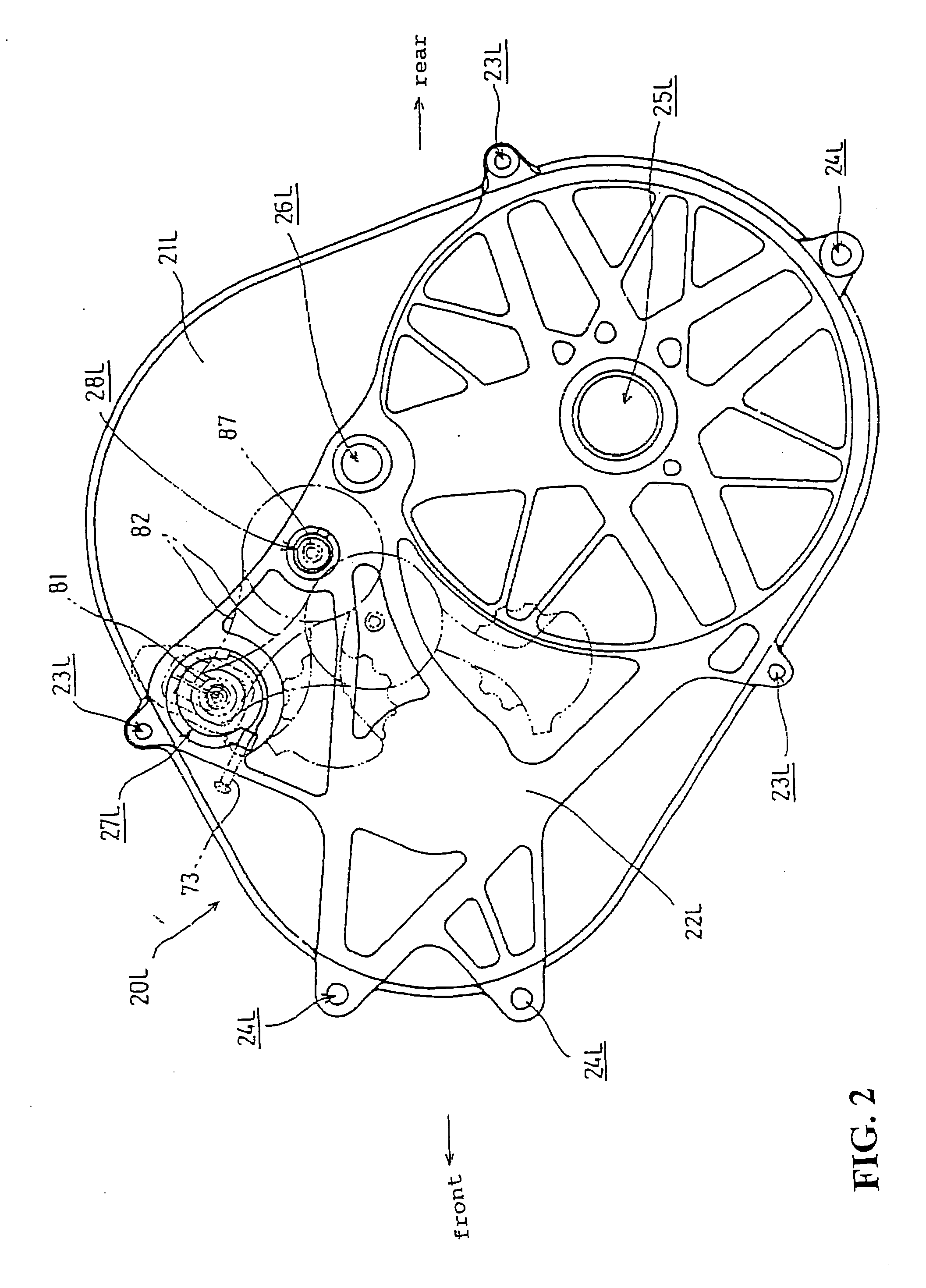 Drive sprocket wheel slide restricting structure of bicycle transmission