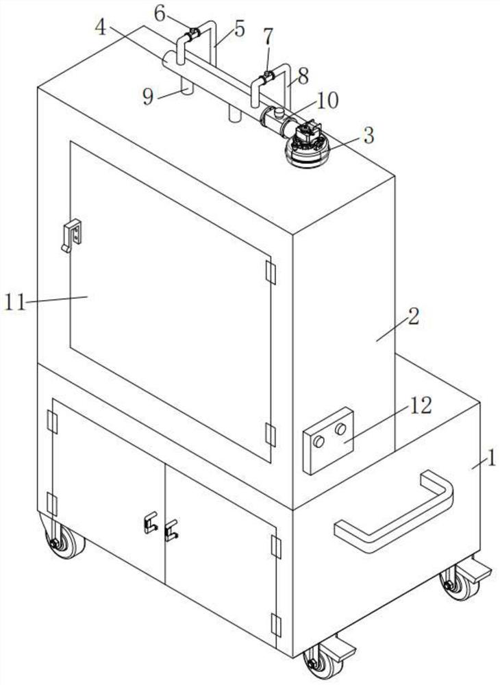 A gastroscope cleaning device for gastroenterology