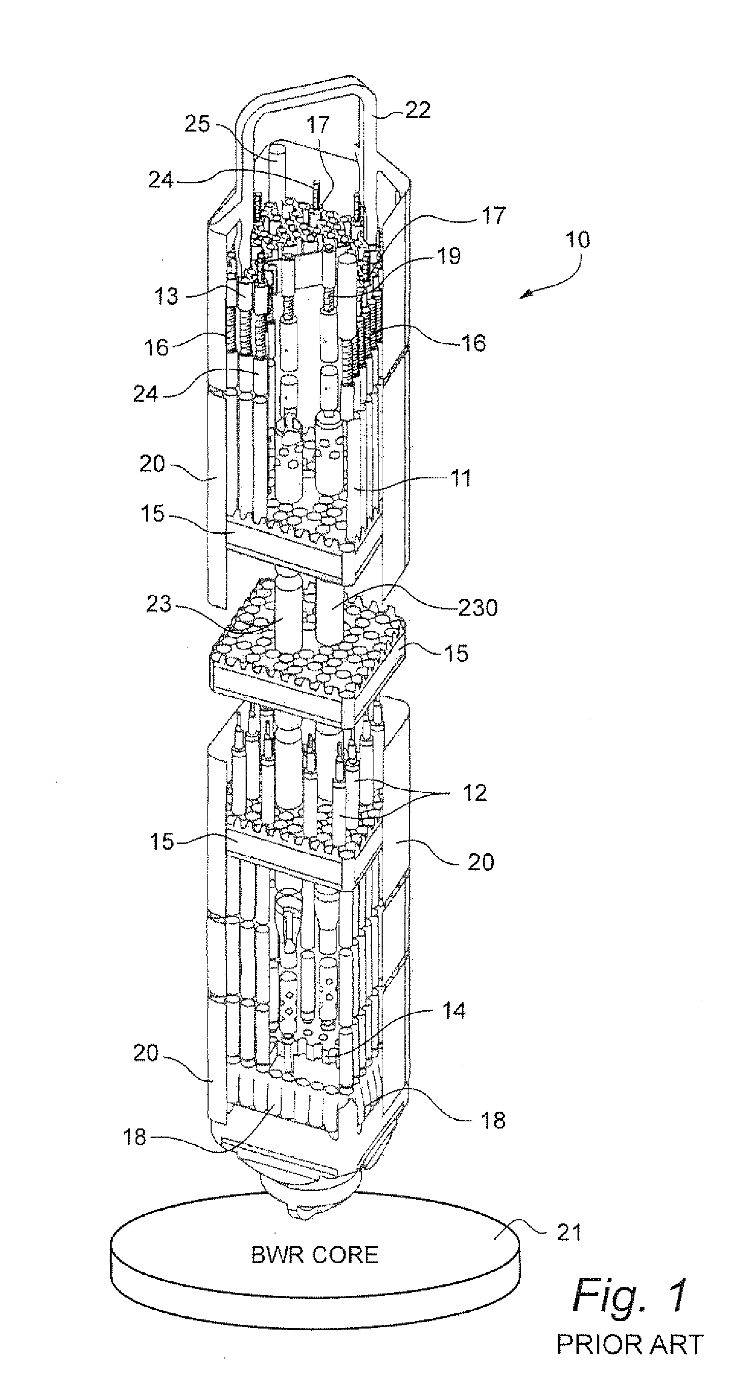 Debris shield for upper tie plate in a nuclear fuel bundle and method for filtering debris