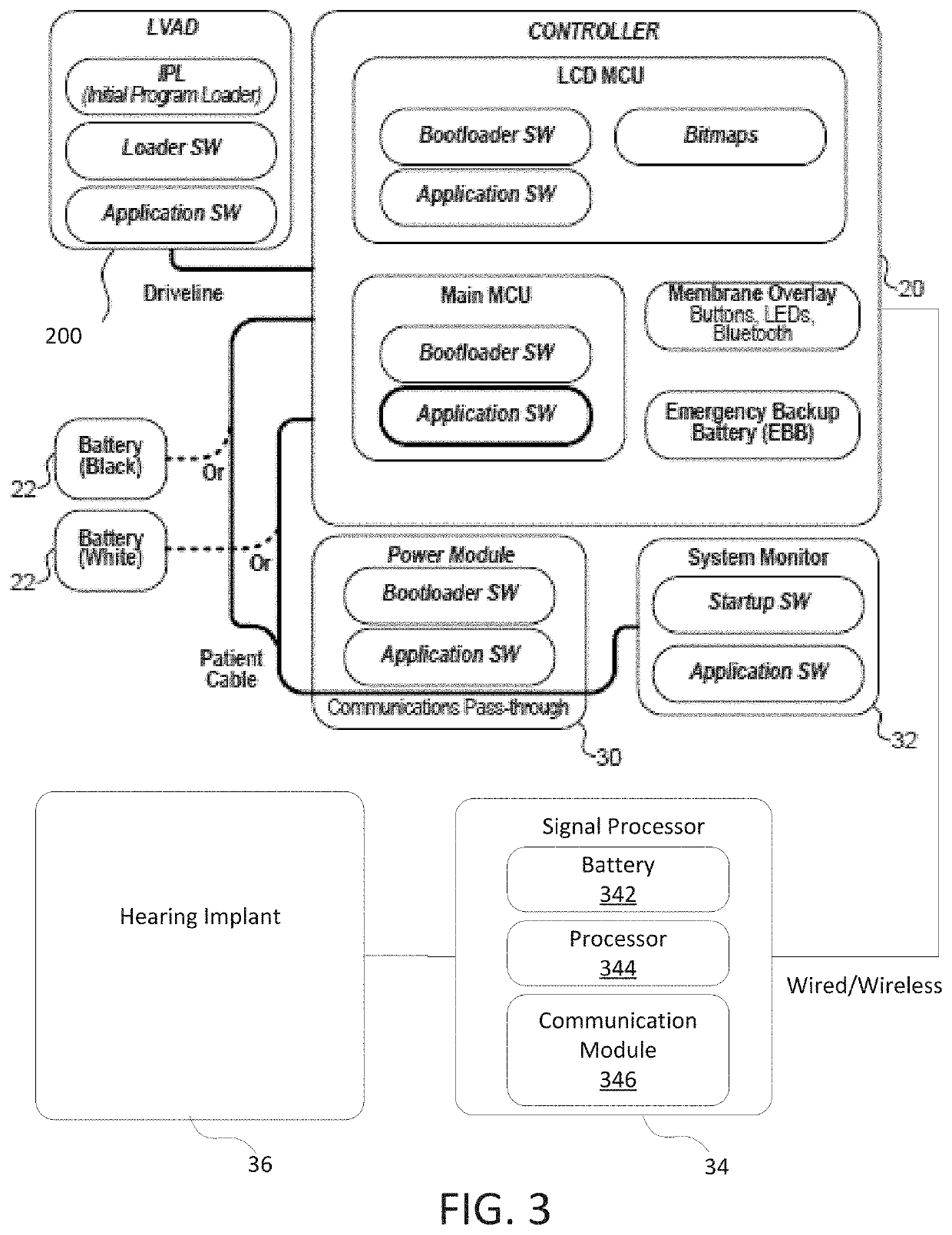 Methods and systems for bone conduction audible alarms for mechanical circulatory support systems