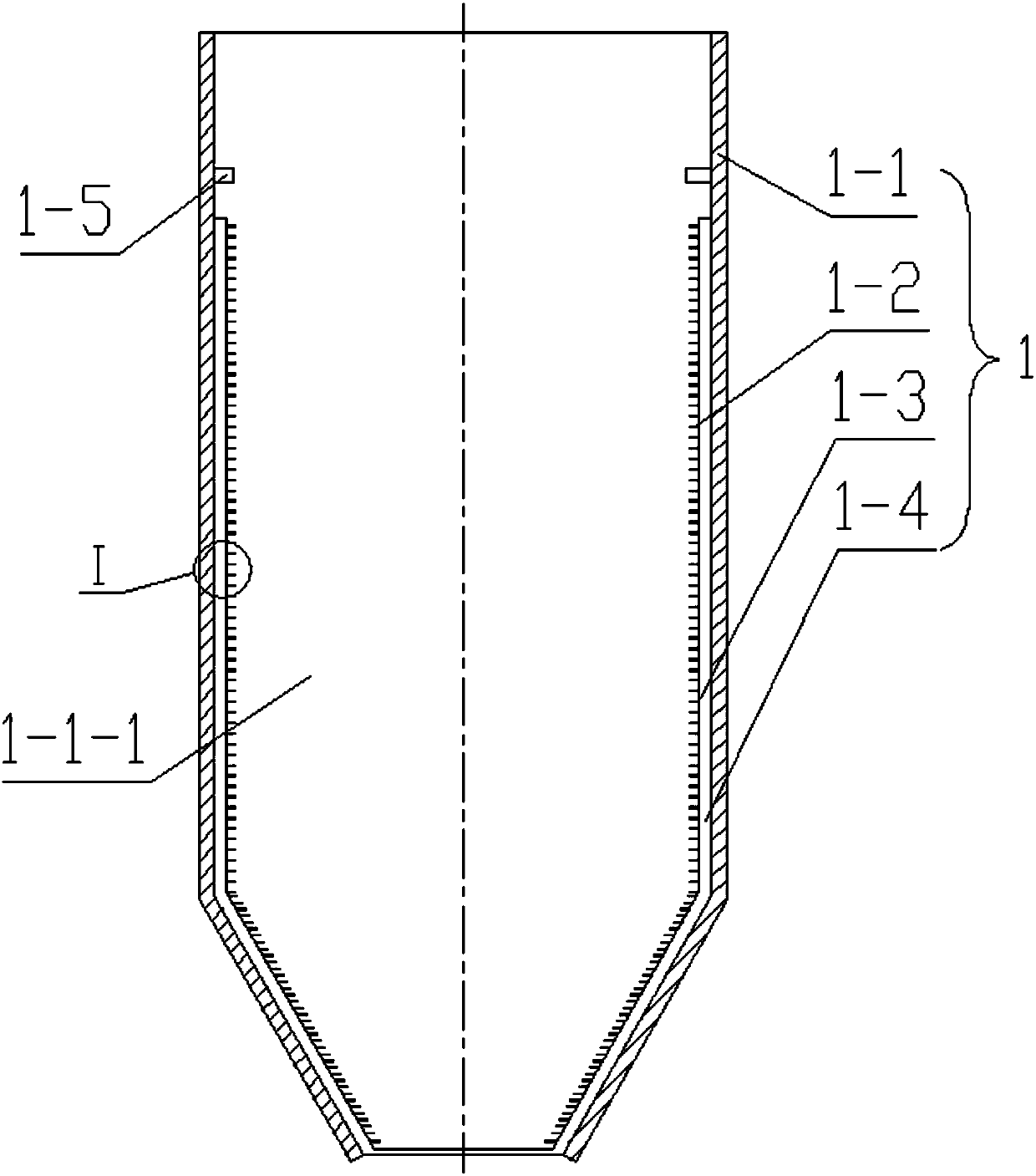 Silo and diversified silo material storage system