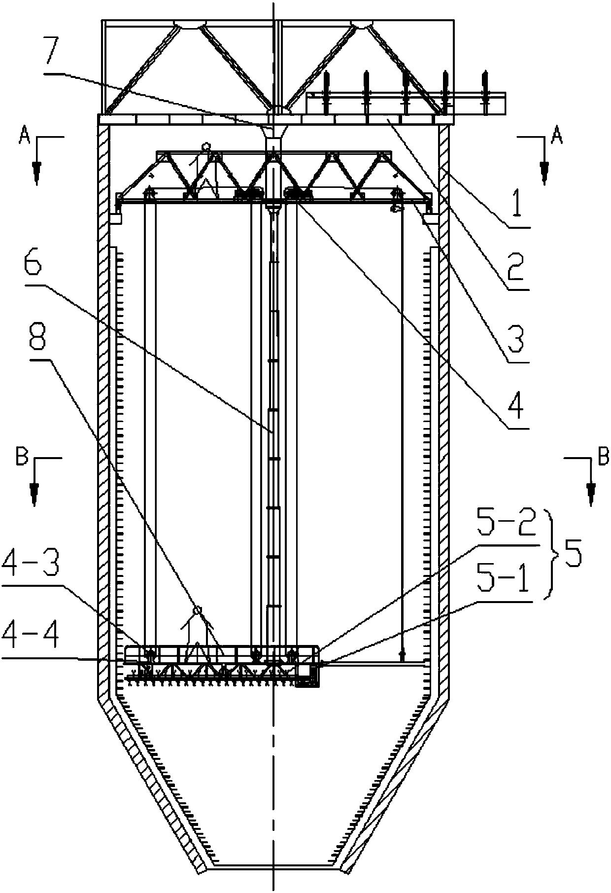 Silo and diversified silo material storage system