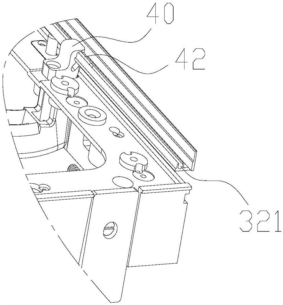 Box lateral side protecting device of LED curtain wall screen