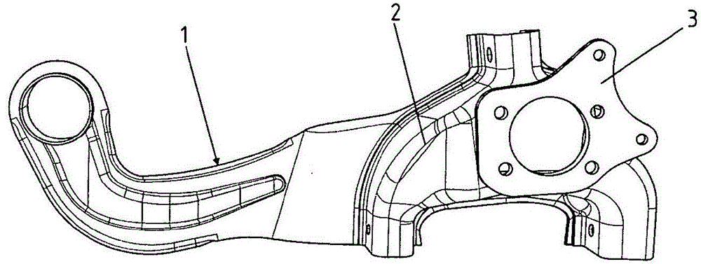 Wheel carrier for multi-link axles for mounting on a motor vehicle