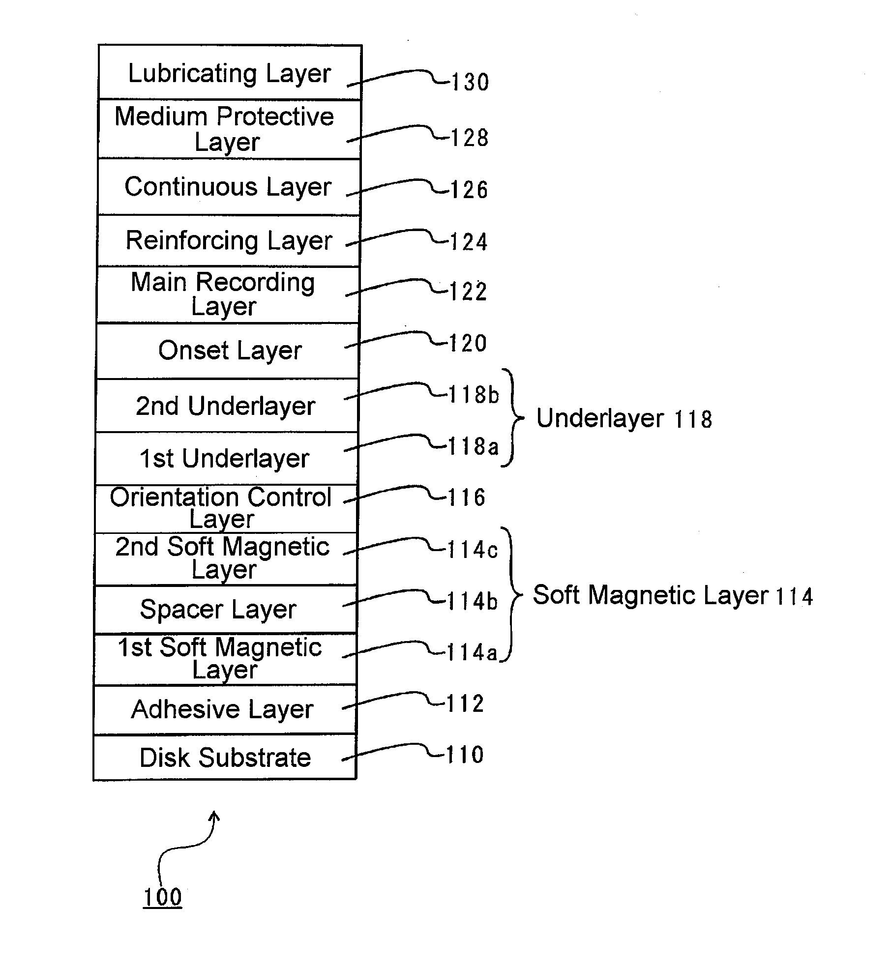 Perpendicular magnetic recording medium and perpendicular magnetic recording medium manufacturing method