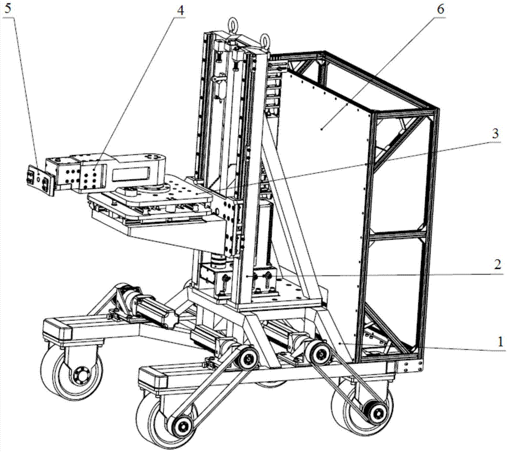 Lower limb rehabilitation walking-aid robot capable of supporting omnidirectional movements and control method thereof