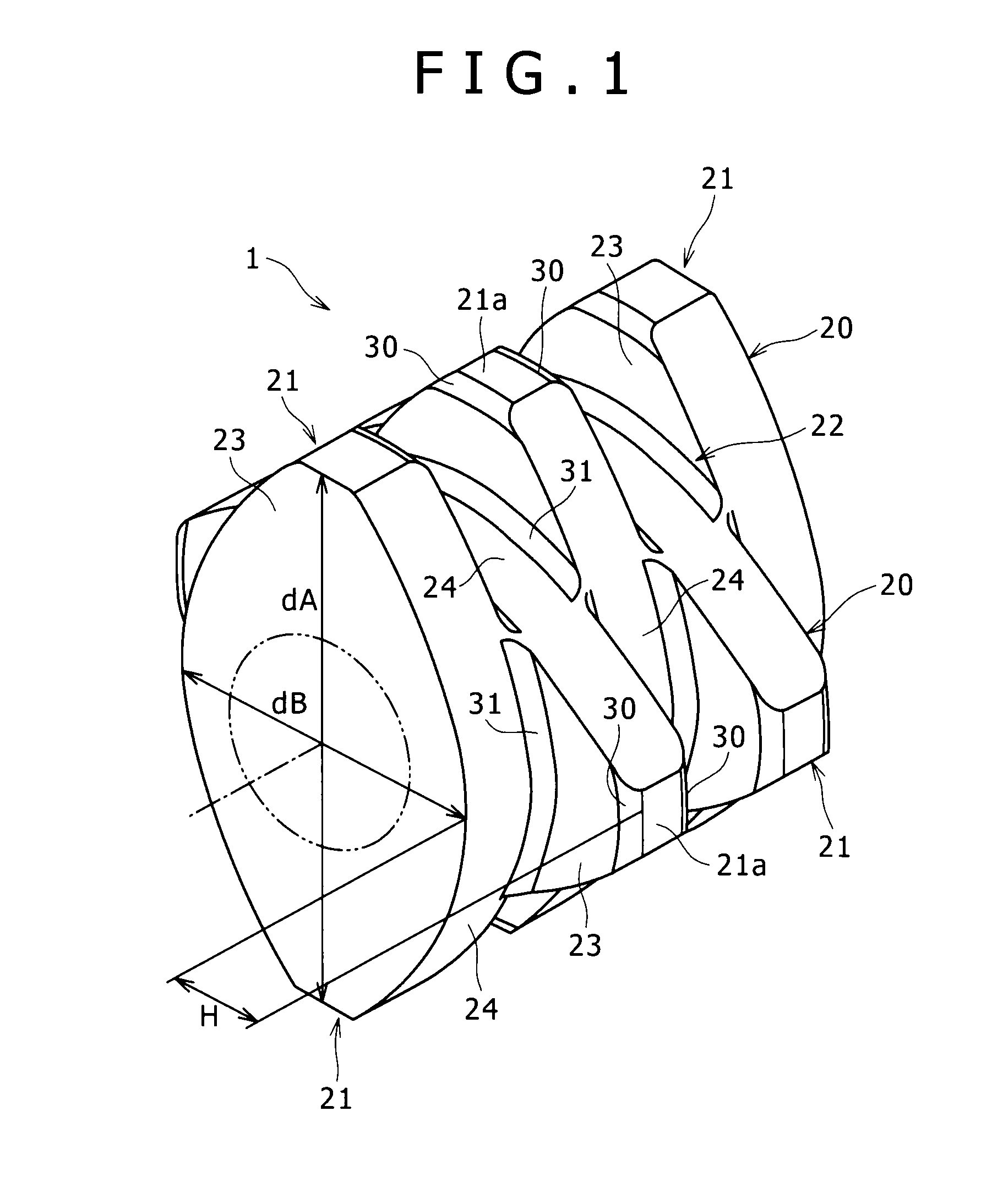 Kneading segment and kneading equipment