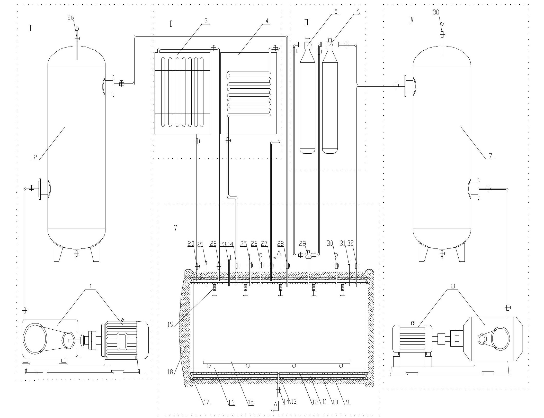 Vacuum pressurizing and dipping equipment for producing wood plastic composite