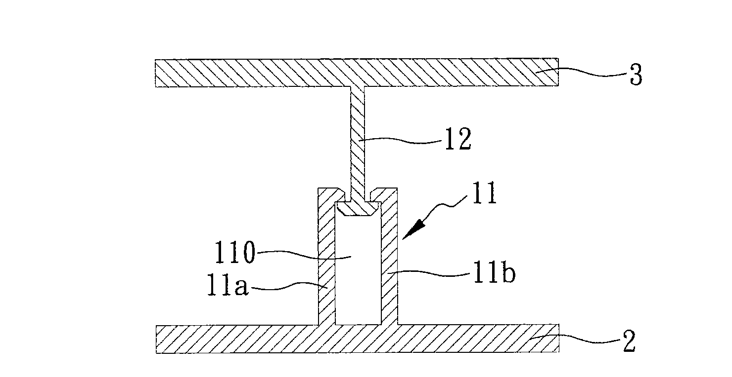 Buckling structure