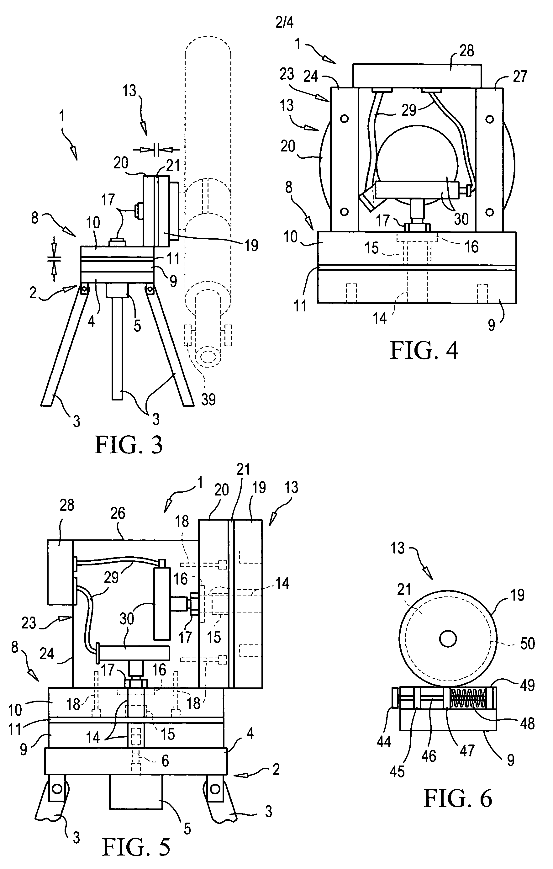 Disc based alt-azimuth telescope mount