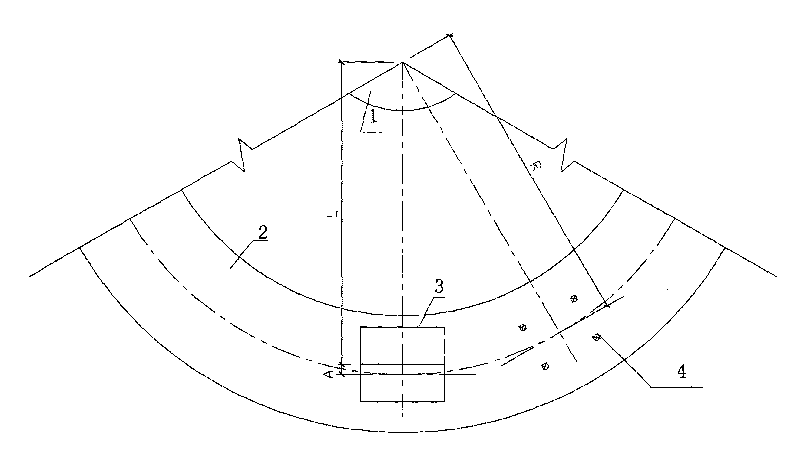 Annular furnace base movable thread stand bolt positioning method