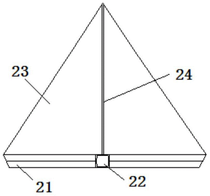 A vibrating arch breaking device and its application method