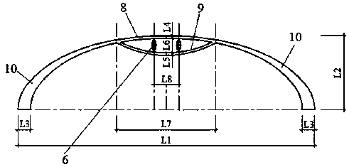 Super-long-span dome structure