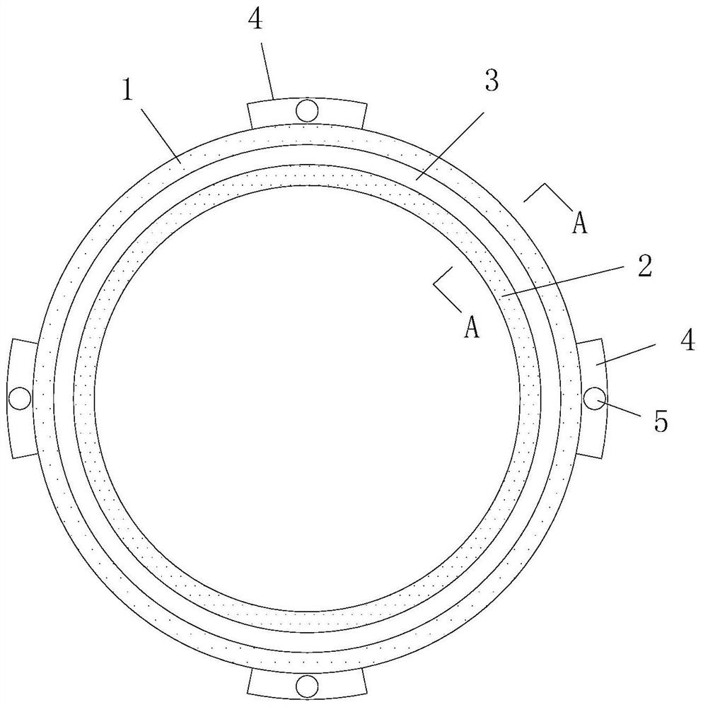 Novel rubber-coated sealing ring