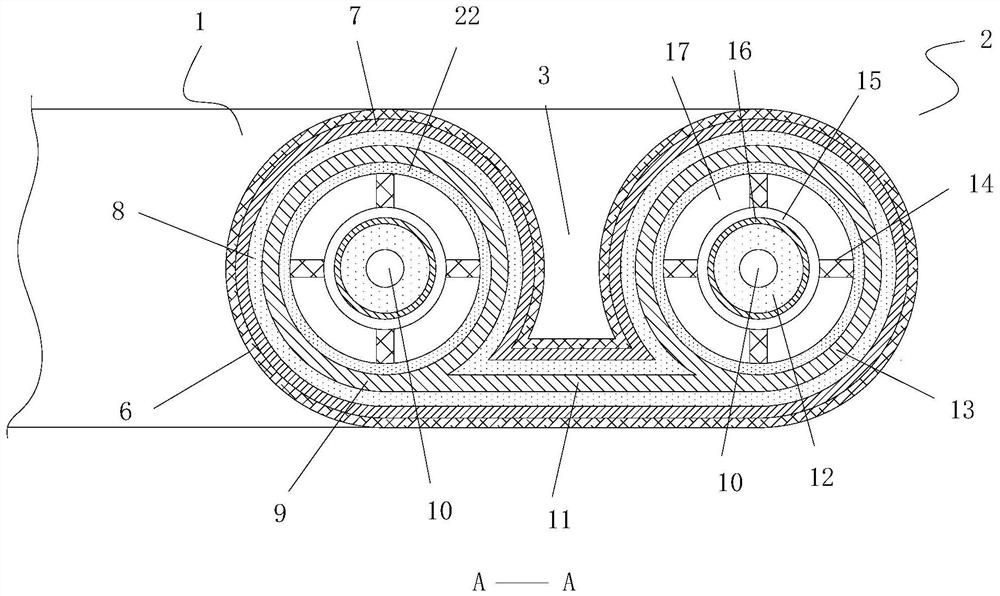 Novel rubber-coated sealing ring