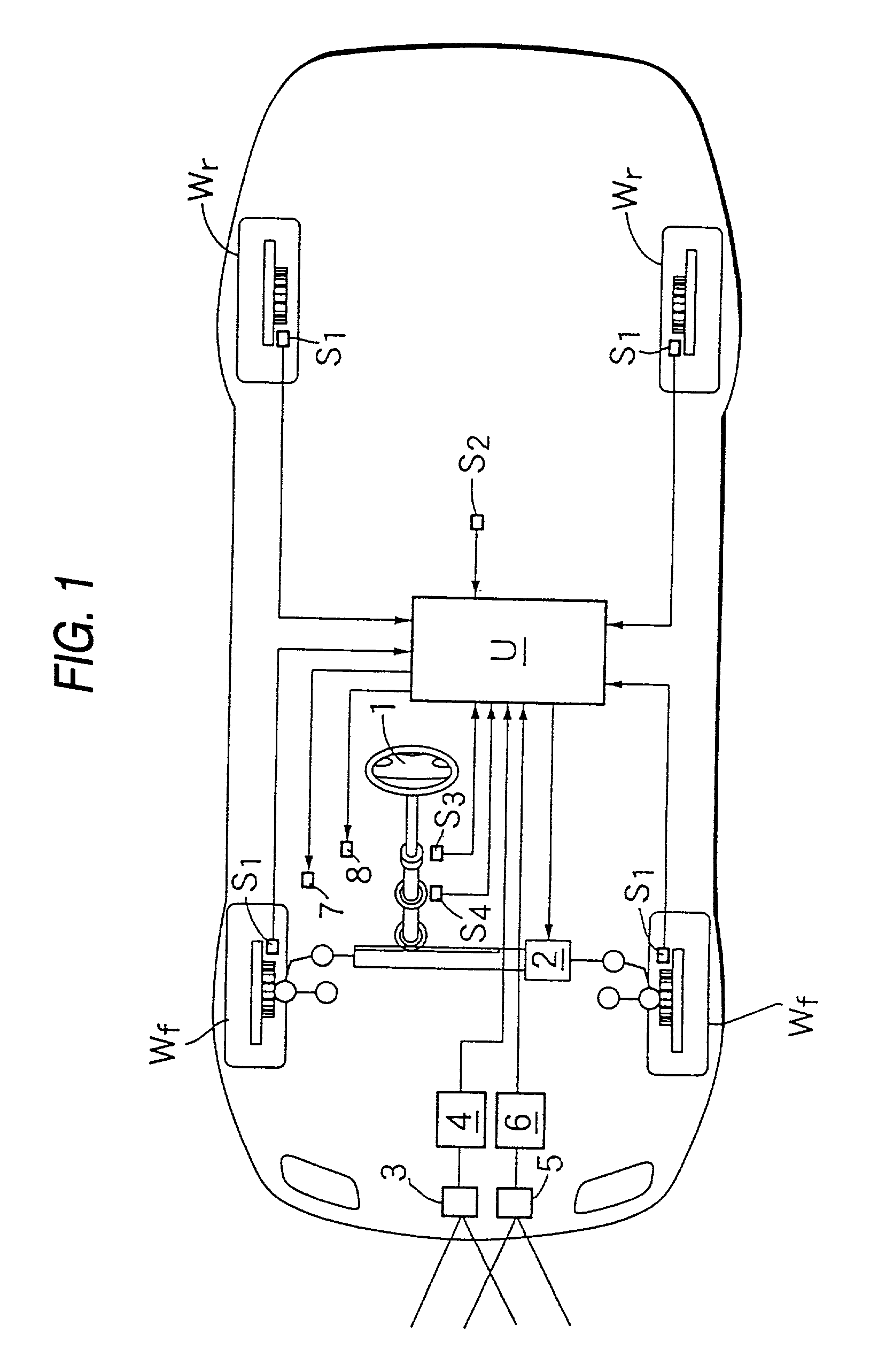 Safety running system for vehicle