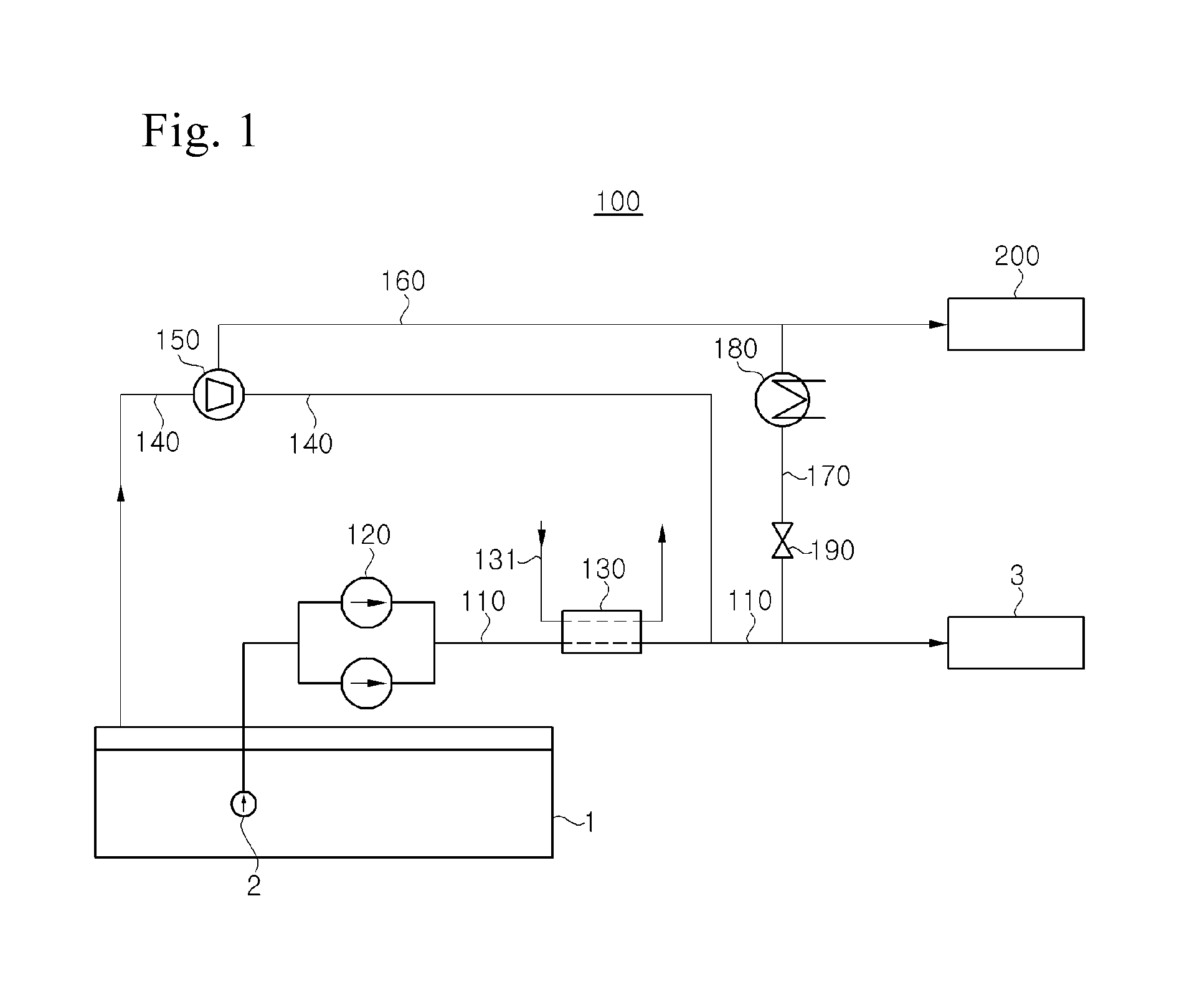 Liquefied gas processing system for ship