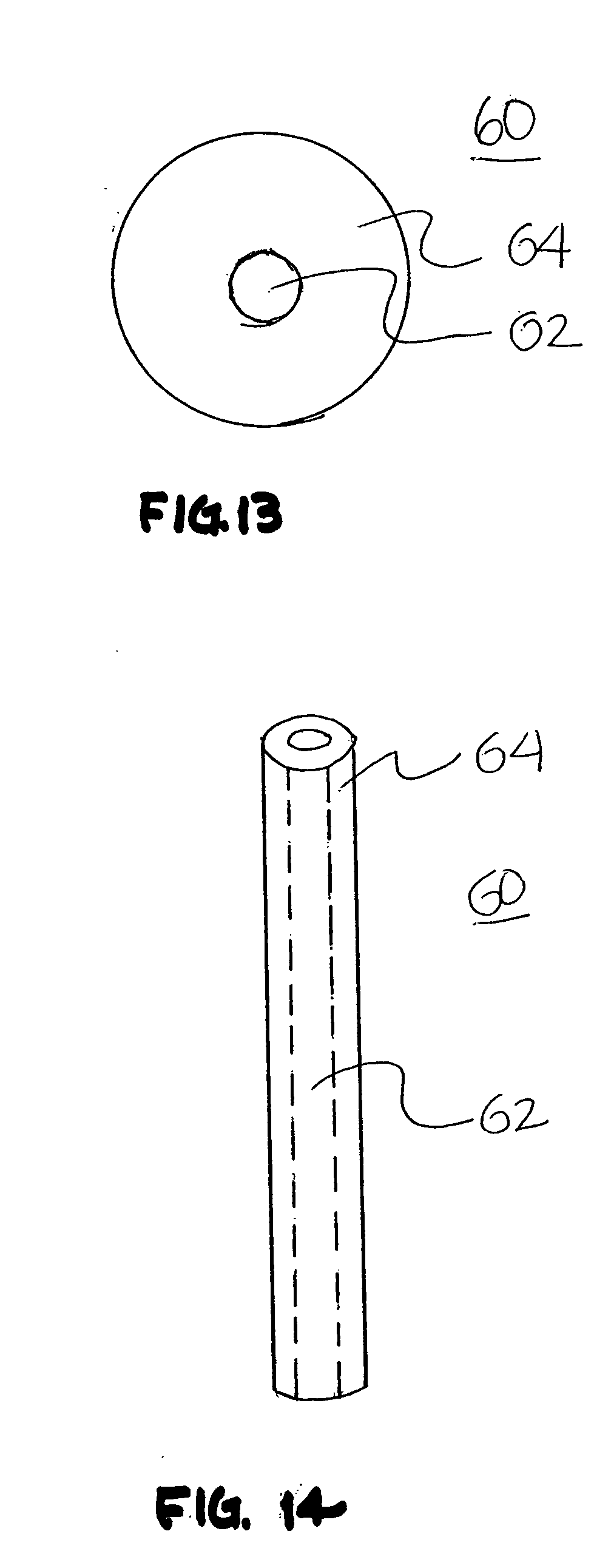 Fiber reinforced composite post