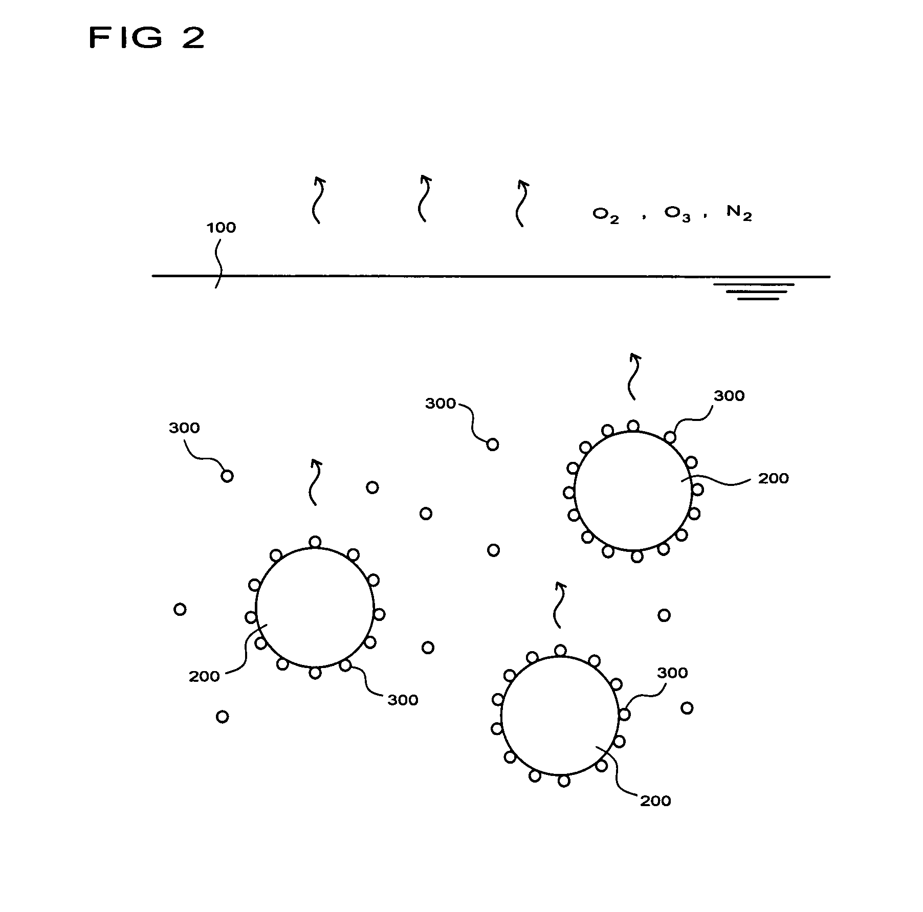 Method of removing ozone remaining in water