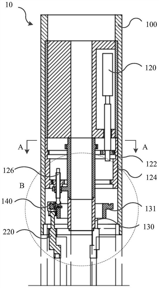 Guide control device and rotary guide drilling tool