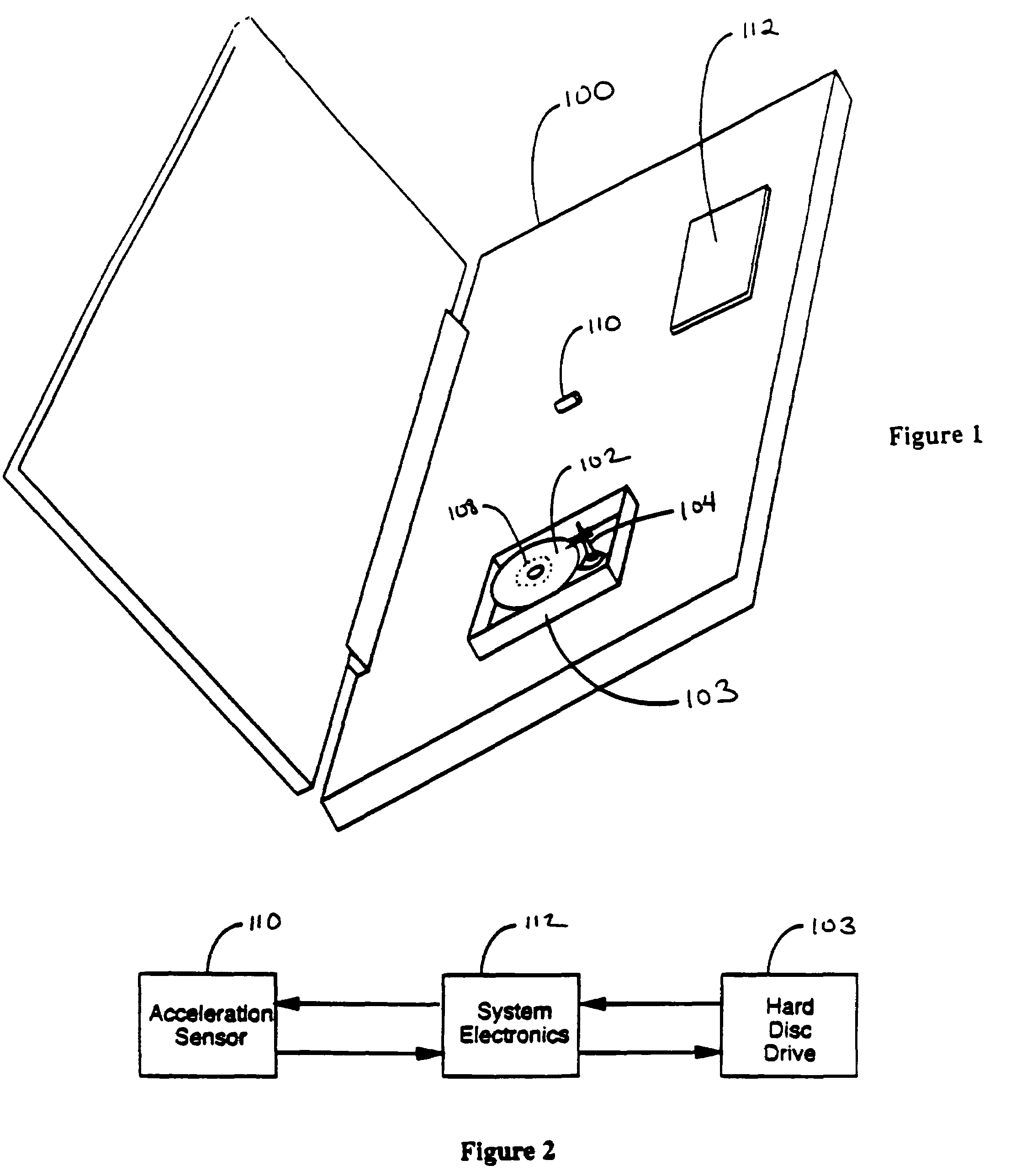 Method and apparatus for detecting free fall