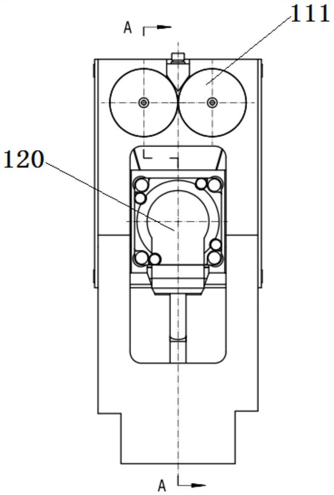 Miniature shaft roller driving mechanism