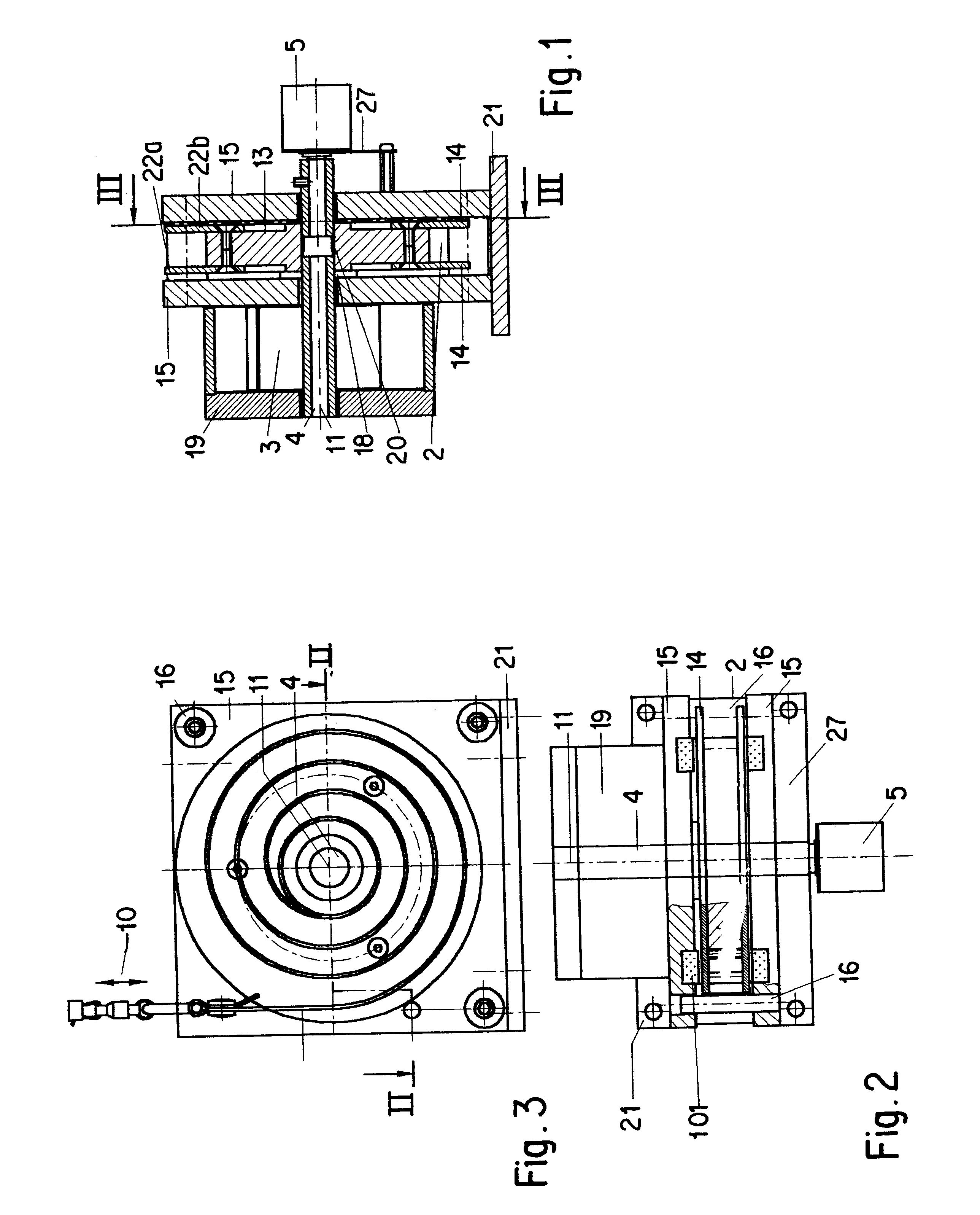 Pull element travel sensor