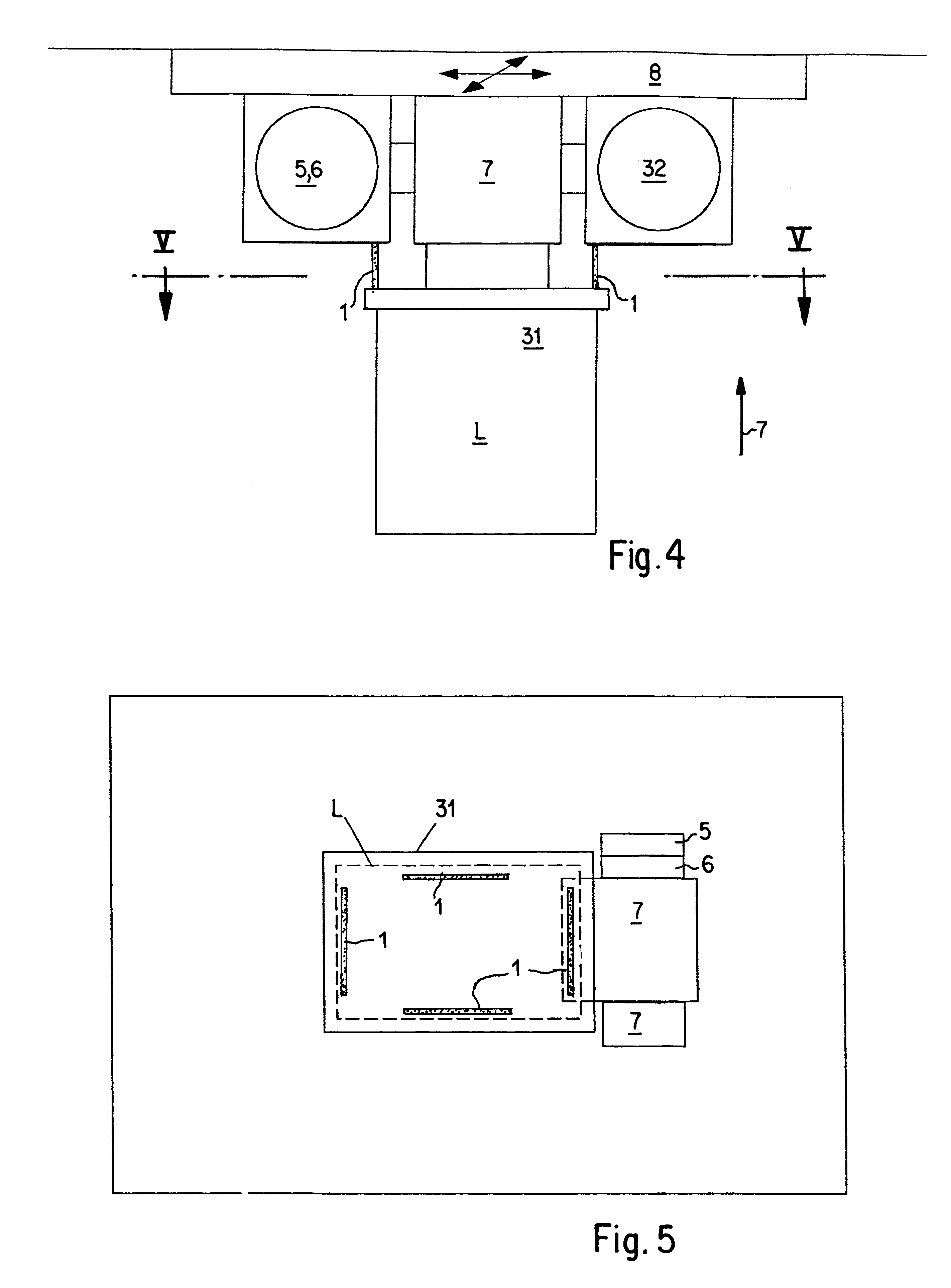 Pull element travel sensor