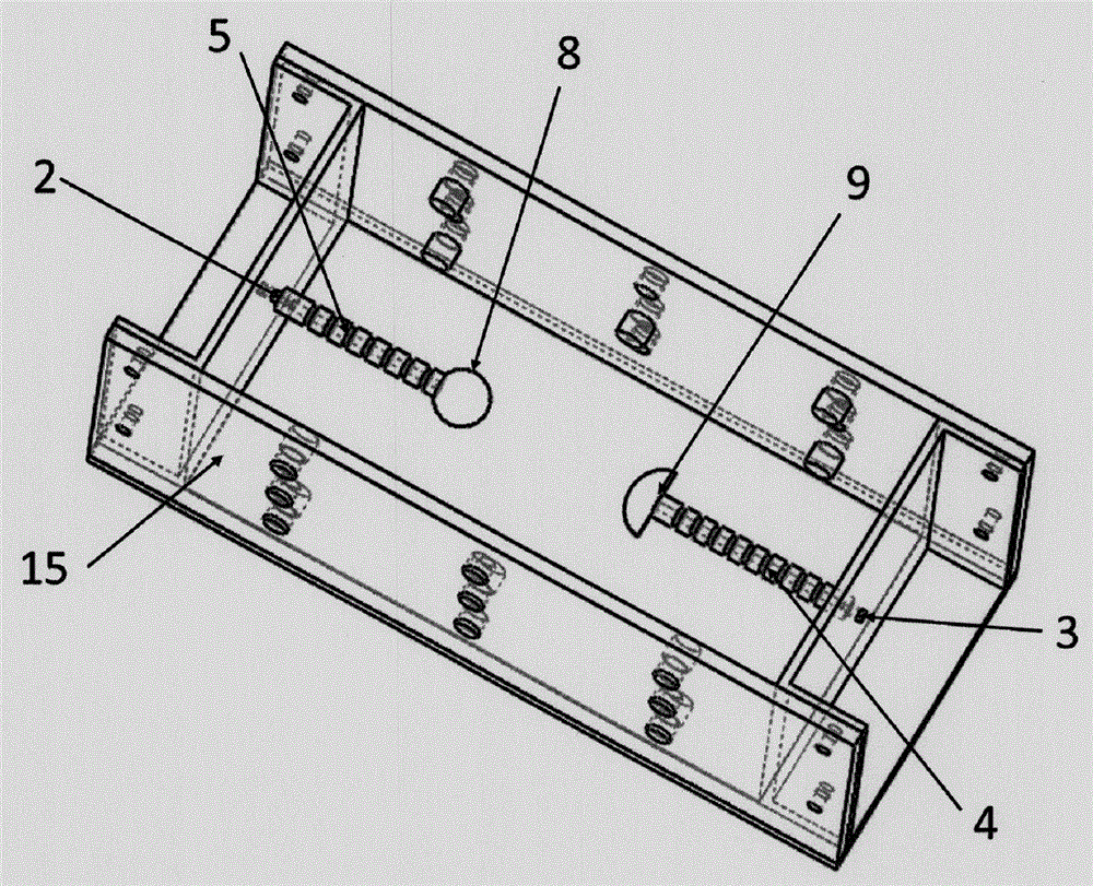 Method of experimenting on impact of high-pressure fracture-cave bodies in carbonate rock reservoirs upon hydraulic fracture extension